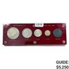 Image 1 : 1883 KD of Hawaii w/ 1847 Cent Coin Set (5 Coins)