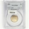 Image 1 : 1894 Liberty Victory Nickel PCGS PR64