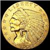 Image 1 : 1908 $2.50 Gold Quarter Eagle CLOSELY UNCIRCULATED