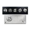 Image 5 : 2011 25th Anniv 5 Coin Silver Eagle Set