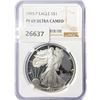 Image 1 : 1993-P American Silver Eagle NGC PF69 UC