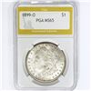 Image 1 : 1899-O Morgan Silver Dollar PGA MS65