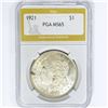 Image 1 : 1921 Morgan Silver Dollar PGA MS65