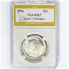 Image 1 : 1946 Booker T Half Dollar PGA MS67