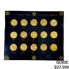 Image 1 : 1908-1929 Complete Gold Indian $2.5 Set (15 Coins)