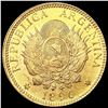 Image 2 : 1896 Argentina .2334oz Gold 5 Pesos UNCIRCULATED