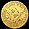 Image 2 : 1867-S $2.50 Gold Quarter Eagle NICELY CIRCULATED
