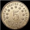 Image 2 : 1867 No Rays Shield Nickel UNCIRCULATED