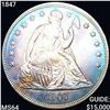 Image 1 : 1847 Seated Liberty Dollar CHOICE BU