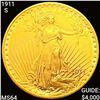 Image 1 : 1911-S $20 Gold Double Eagle CHOICE BU