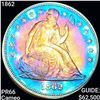 Image 1 : 1862 Seated Liberty Dollar SUPERB GEM PROOF CAMEO