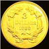 Image 2 : 1888 $3 Gold Piece GEM BU