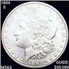 Image 1 : 1884-S Morgan Silver Dollar UNCIRCULATED