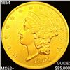 Image 1 : 1864 $20 Gold Double Eagle UNCIRCULATED +