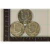 1967 & 1968 40% SILVER JOHN F. KENNEDY HALVES UNC