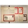 Image 1 : 4-1ST DAY COVER ENVELOPES WITH CANCELLED STAMPS