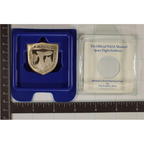 STERLING SILVER OFFICIAL NASA MANNED SPACE FLIGHT