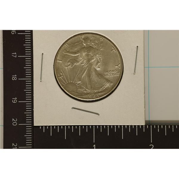 1941 SILVER WALKING LIBERTY HALF DOLLAR UNC