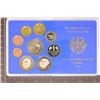 Image 1 : 1978 GERMAN 9 COIN PF SET IN HARD PLASTIC CASE