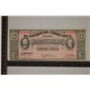 Image 1 : 1914 CHIHUAHUA MEXICO 5 PESO CRISP UNC BILL