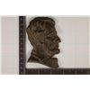 Image 1 : ABRAHAM LINCOLN METAL BUST 3'' X 4 1/2''