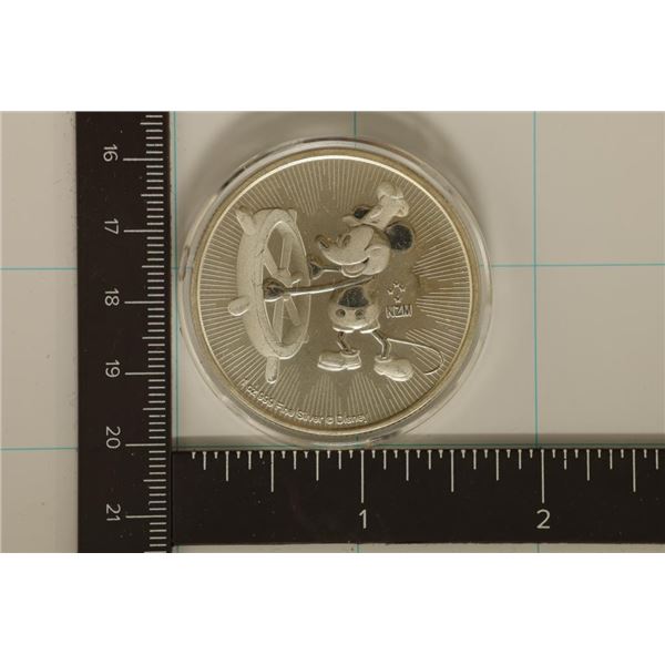 2017 NIUE SILVER "DISNEY'S MICKEY MOUSE" $2 BU