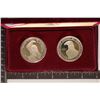 Image 2 : 1984 US 2 COIN SILVER OLYMPIC PF SET CONTAINS