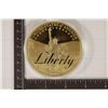 Image 1 : 24KT GOLD LAYERED AMERICAN SYMBOLS OF FREEDOM