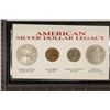 Image 2 : AMERICAN SILVER DOLLAR LEGACY SET CONTAINS: 2000