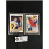 Image 1 : Vintage NHL Jarmir Jagr Draft Card & Michael Jordan MLB Upper Deck Card in Plastic Cases