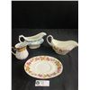 Image 1 : 2 Gravy Boats and Creamer