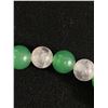 Image 2 : Jade Genuine Stone Bead Necklace