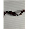 Image 2 : Dainty Genuine Amber Bead Necklace Small Size