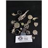 Image 2 : Collection of Sterling Silver Charms Pendants, Brooches in Sterling Silver