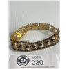 Image 2 : Vintage Dark Red Rhinestone Bracelet