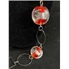 Image 2 : Long Vintage Art Glass Necklace