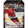 Image 2 : Signed Framed Detroit Blackhawks Photo Approx 12" x 10"