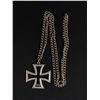 Image 1 : Novelty German Iron Cross On Chain