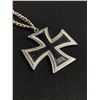 Image 2 : Novelty German Iron Cross On Chain