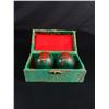 Image 8 : Lot Of Misc Collectibles. Crucifix, Chokin Plate, Chinese Health Balls, Etc