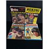 Image 2 : Vintage Lot Of Boxing Magazines, The Ring, Boxing Illustrated Etc