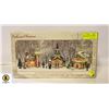 Image 1 : "ENCHANTD CHRISTMAS" LIGHTED CERAMIC IN BOX