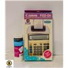 CANON P22 DESKTOP PRINTER CALCULATOR W/ REFILLS