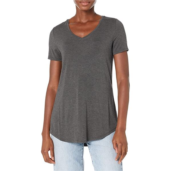 NEW AMZ ESSENTIAL WOMEN'S RELAXED-FIT SHORT SLEEVE