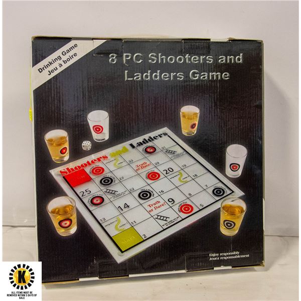 NEW 8 PIECE SHOOTERS AND LADDER GAME