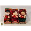 Image 1 : INTERACTIVE NOVELTY HOLIDAY MUSICAL PLUSH- (3)