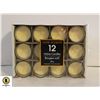 Image 1 : PACK OF 12 VOTIVE CANDLES 40GR