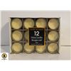 Image 1 : PACK OF 12 VOTIVE CANDLES 40GR