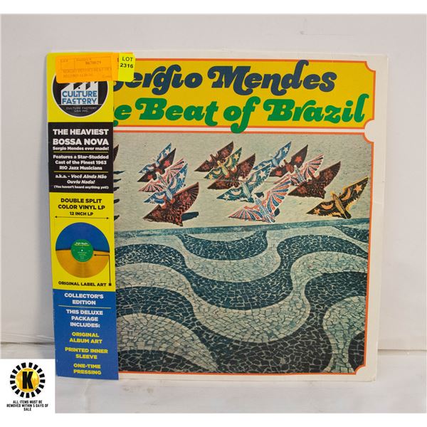 SERGIO MENDES BEAT OF BRAZIL RECORD ALBUM