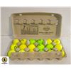 Image 1 : 18 YELLOW GOLF BALLS